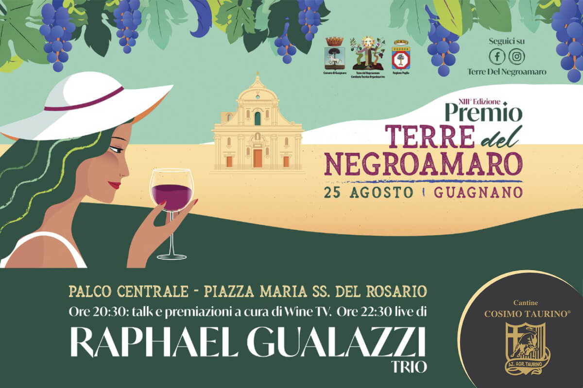 Premio Terre del Negroamaro 2022 Cosimo Taurino